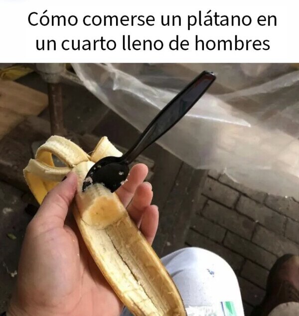 Cualquier otra opción es errónea plátano,comer,hombres
