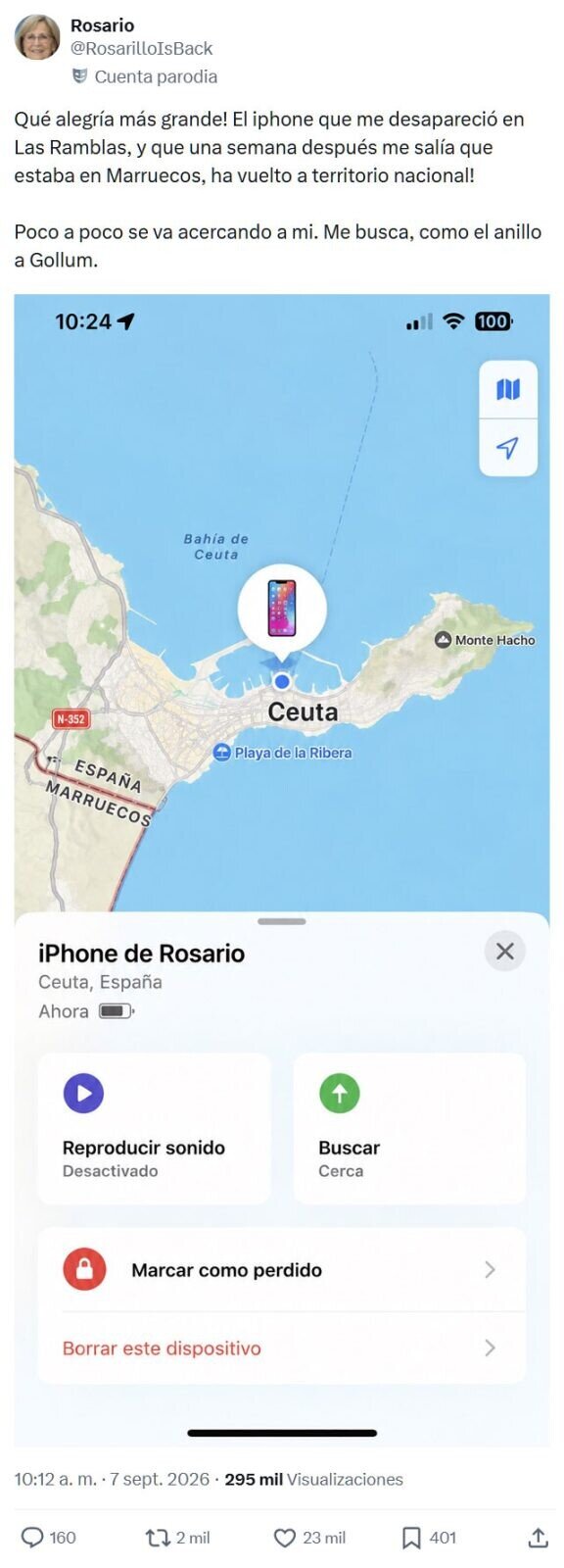 Ceuta,Marruecos,m&oacute;vil,robado