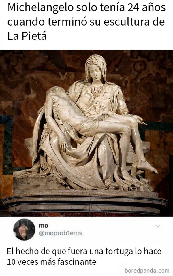 Meme_otros - Michelangelo fue histórico