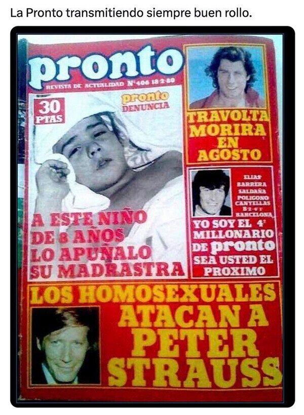 Pronto,revista,Travolta,wtf