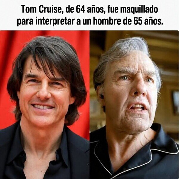 maquillaje,Tom Cruise,mayor,actor