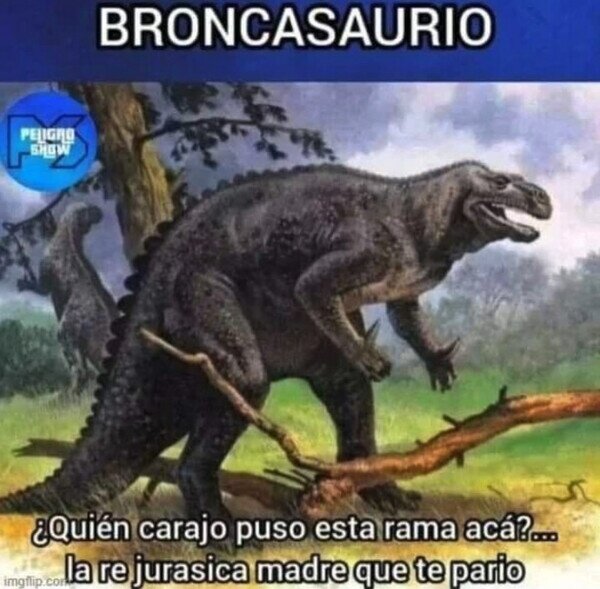 dinosaurio,bronca,broncasaurio