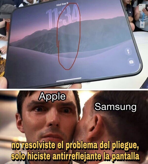 Meme_otros - Apple no resolvió el problema