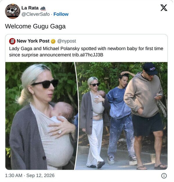 Otros - El nombre perfecto para el bebé de Lady Gaga