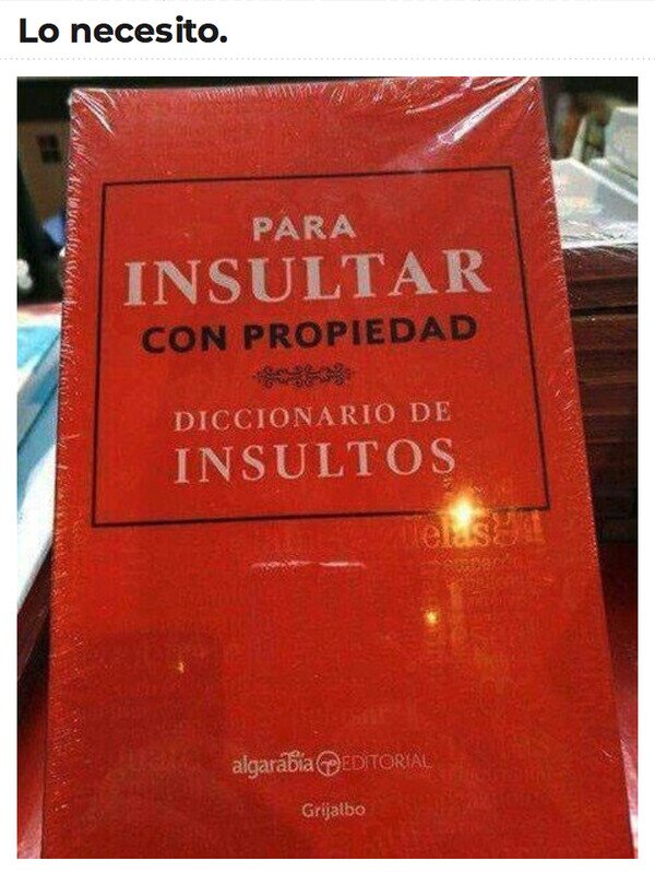 diccionario,insultos