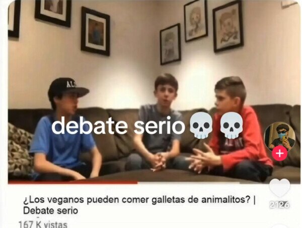 debate,veganos,galletas,animales