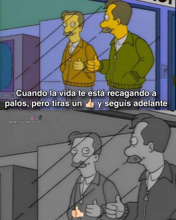 Meme_otros - Al mal tiempo, buena cara