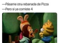 Enlace a Nunca es suficiente pizza