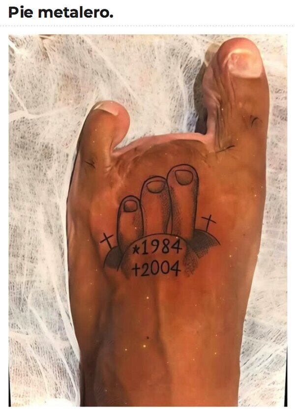 pie,dedos,tatuaje