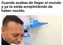 Enlace a Con lo agusto que se estaba en el útero