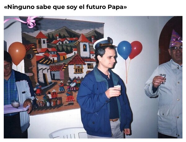Papa,Le&oacute;n XIV,joven,fiesta