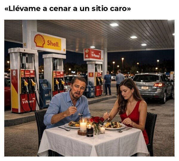 cenar,sitio,caro,gasolinera