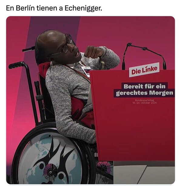Berlin,Echenique,wtf