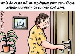 Enlace a No son anti fronteras como dicen