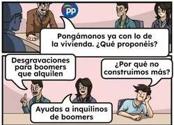Enlace a El PP abordando el tema de la vivienda
