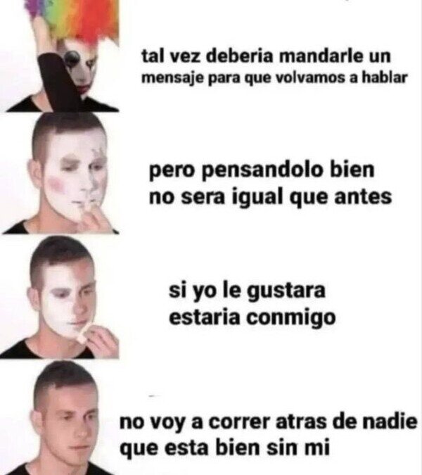 Meme_otros - Cómo dejar de ser un payaso
