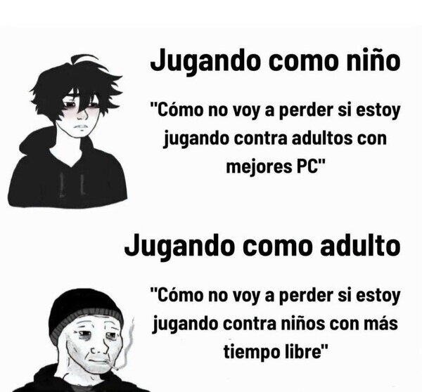 videojuegos,ni&ntilde;o,adulto,excusa