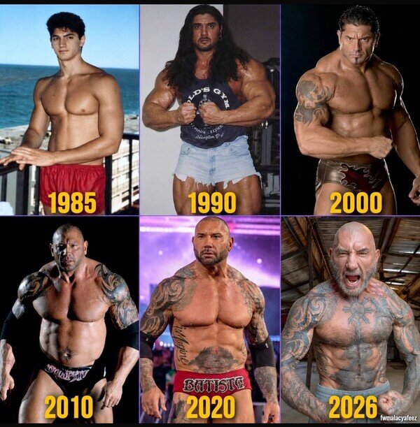 Otros - La evolcuión de Dave Batista