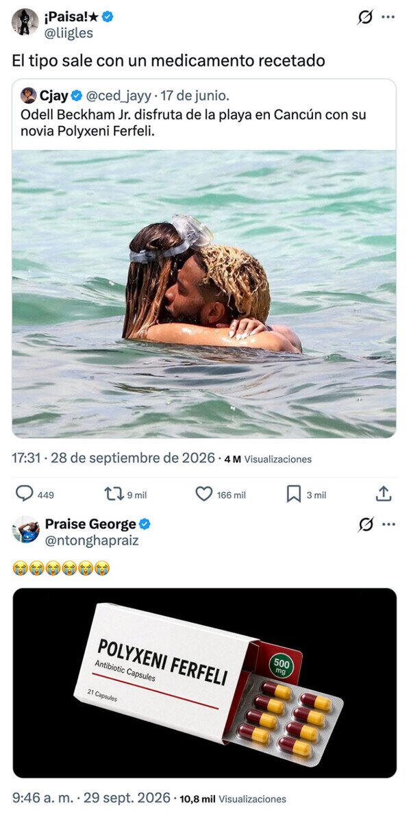 Otros - La nueva pareja del hijo de Beckham