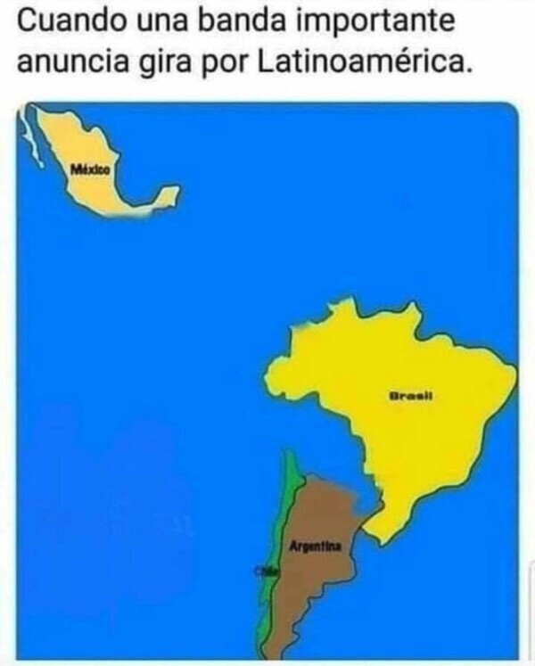 Meme_otros - Latinoamérica según los grandes grupos