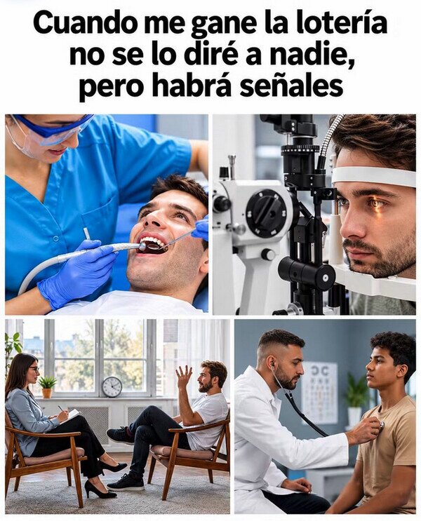 loter&iacute;a,dinero,se&ntilde;ales,oculista,dentista,psic&oacute;logo
