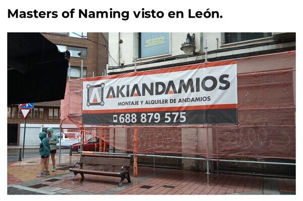 andamios,nombre,naming