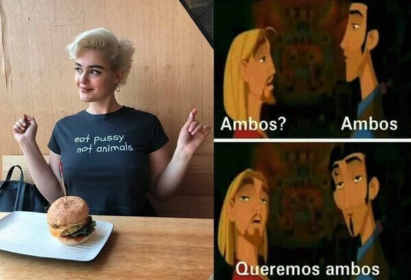 Otros - En mi dieta pueden entrar ambos