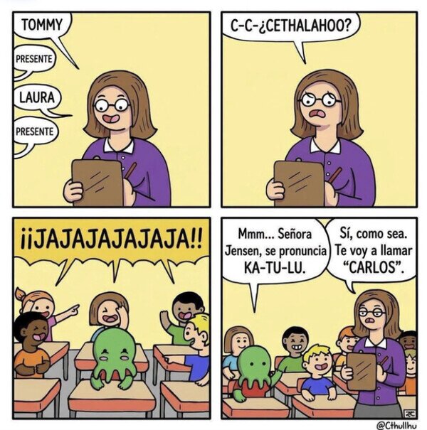 Otros - Cthulhu va a clase