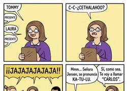 Enlace a Cthulhu va a clase