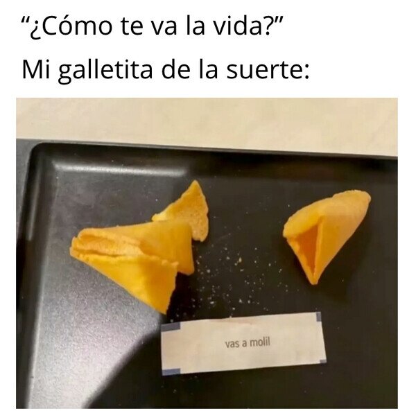 Otros - La galletita ha hablado