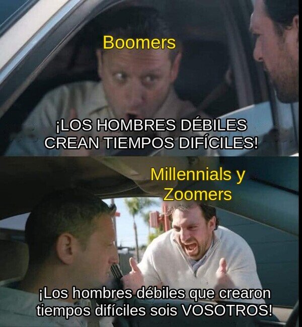 Meme_otros - ¿Quién creó los tiempos actuales?