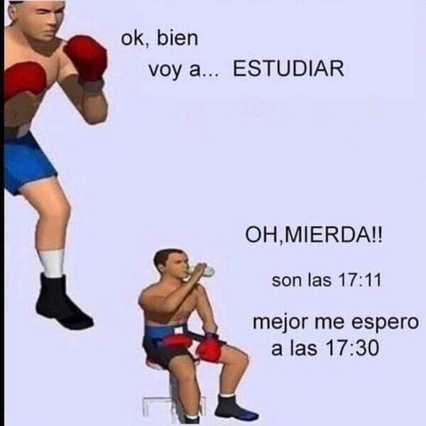 Meme_otros - Siempre hay que redondear la hora