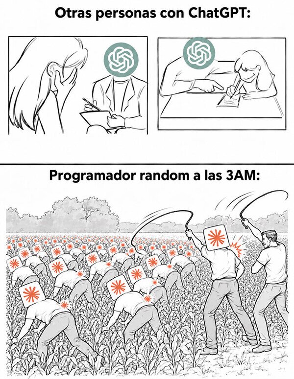 Meme_otros - Diferentes formas de usar la IA