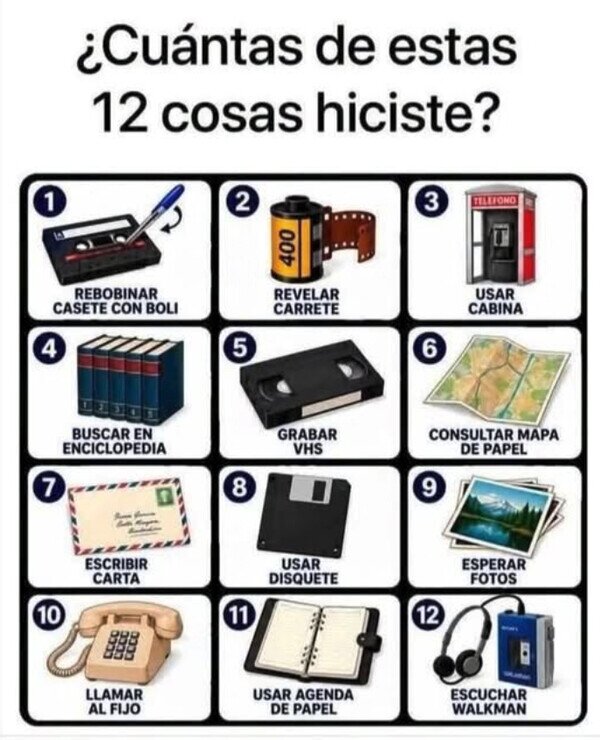 Meme_otros - Cuántas más hayas hecho, más viejo eres