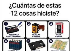 Enlace a Cuántas más hayas hecho, más viejo eres
