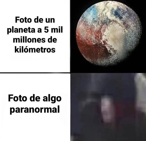 Meme_otros - Nunca fotografían bien algo que cuesta creer