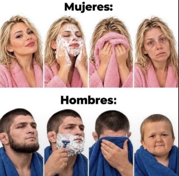 Meme_otros - Después de un lavado de cara