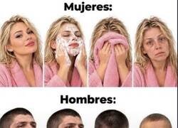 Enlace a Después de un lavado de cara