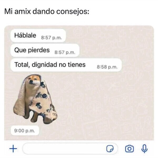 Meme_otros - No hay nada como el consejo de un amigo