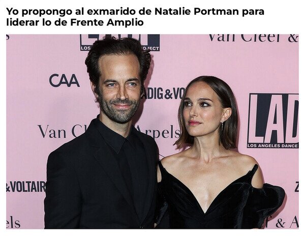 Frente Amplio,marido,Natalie Portman