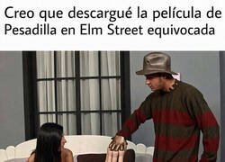 Enlace a Ese no es el Freddy Krueger que me esperaba...
