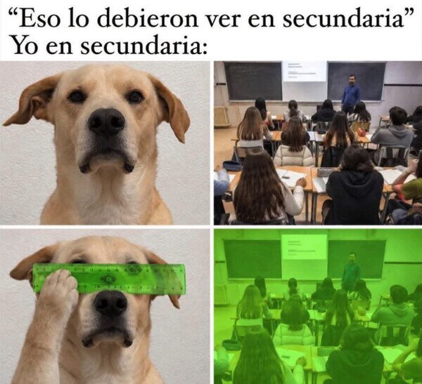 Otros - No me suena verlo a través de la regla