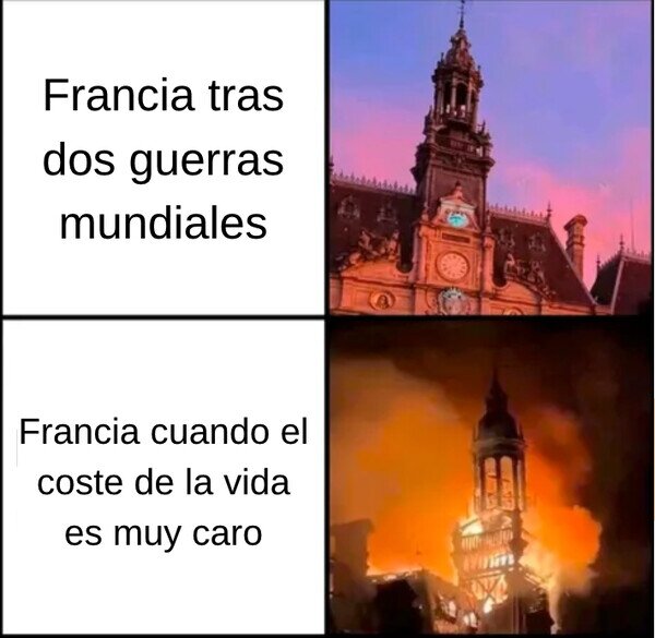 Meme_otros - Nadie como los franceses para protestar