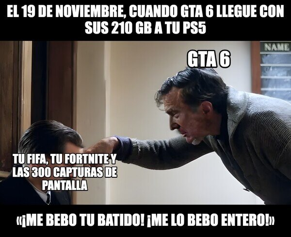 Meme_otros - GTA 6 no viene a jugar: viene a desahuciar a tus otros juegos