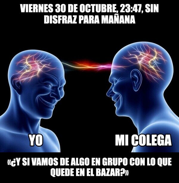 Meme_otros - Las grandes ideas de Halloween nacen 24 horas antes y con 6 € de presupuesto