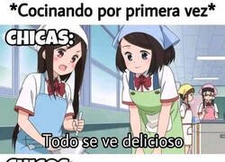 Enlace a Cocinando por primera vez