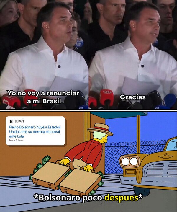 Meme_otros - Huyendo con el rabo entre las piernas