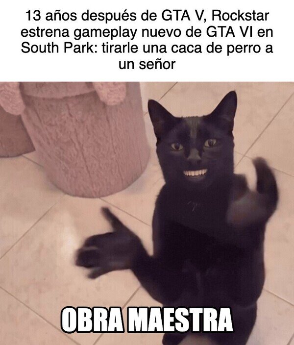gta vi,south park,rockstar,videojuegos,gato aplaudiendo