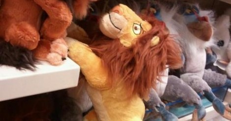 peluche scar rey leon