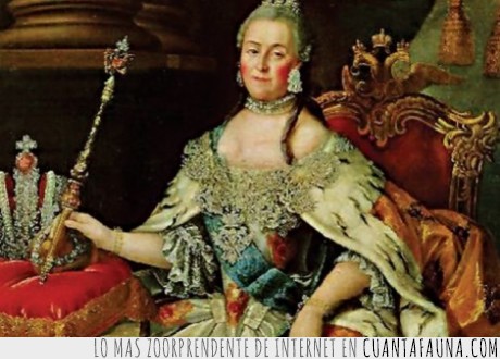 penetrada,Catalina II de Rusia,muerte,caballo